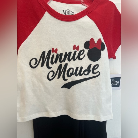 Disney Girls Minnie Mouse Set, Size 6/6x New - Picture 2 of 5